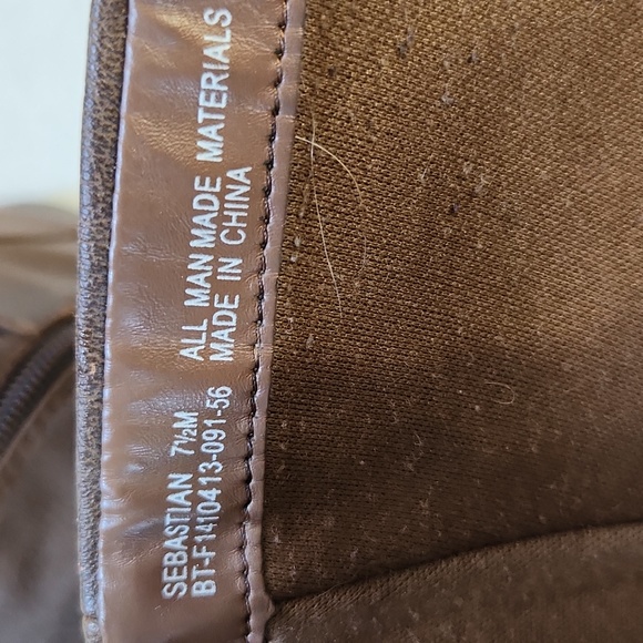 Baretraps Calf Length Boots Brown Man made Leather - 7.5 - Picture 10 of 14